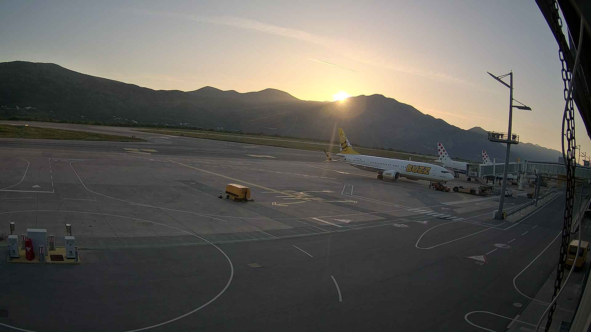 Airport Dubrovnik - webcam 2